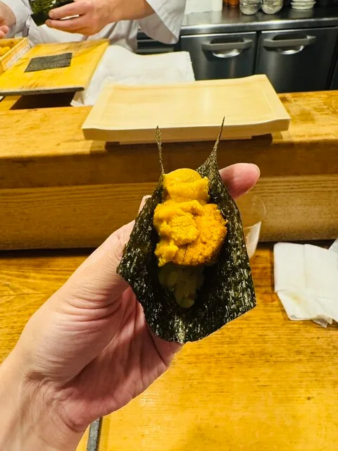 성게알을 올린 마끼