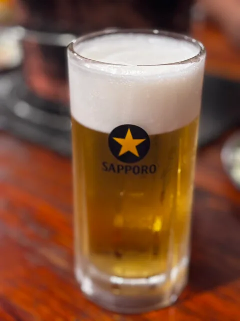 만쇼우의 삿포로 생맥주