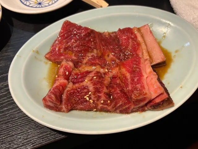 서울에서 판매중인 한국식 갈비