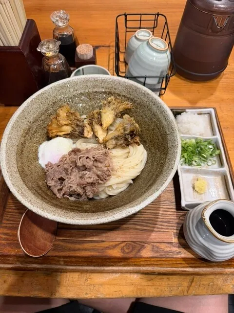 오도루 우동 우메다점 음식